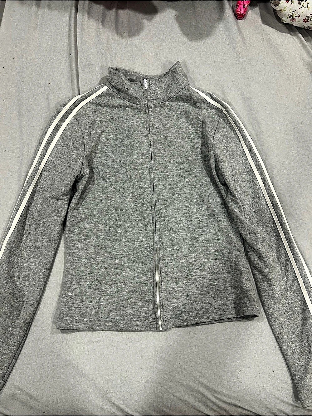 725 Originals Gray Zip Jacket Size Medium